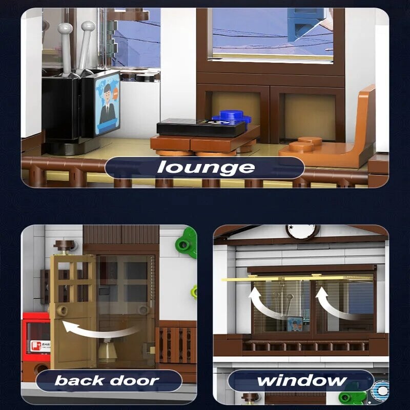 BowLift | Traditional Local Japanese Restaurant LED Building Set