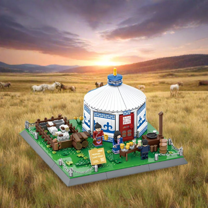 BowLift | Traditional Mongolian Ger Building Blocks