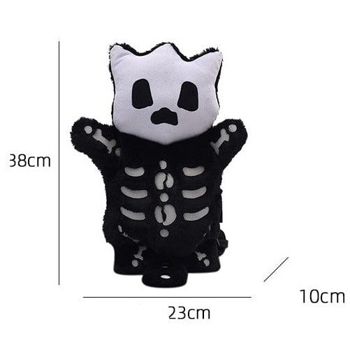 BowLift | Whisper the Mini Skeleton Plush Backpack