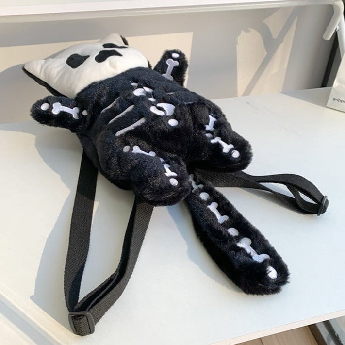 BowLift | Whisper the Mini Skeleton Plush Backpack