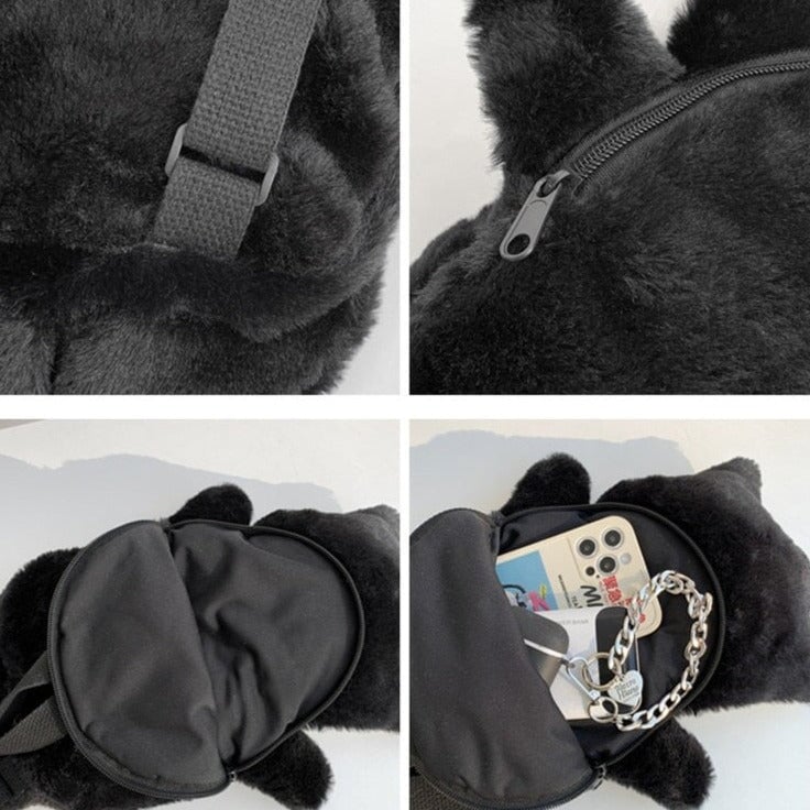 BowLift | Whisper the Mini Skeleton Plush Backpack
