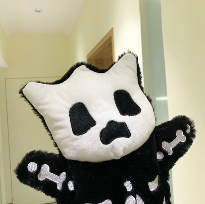 BowLift | Whisper the Mini Skeleton Plush Backpack