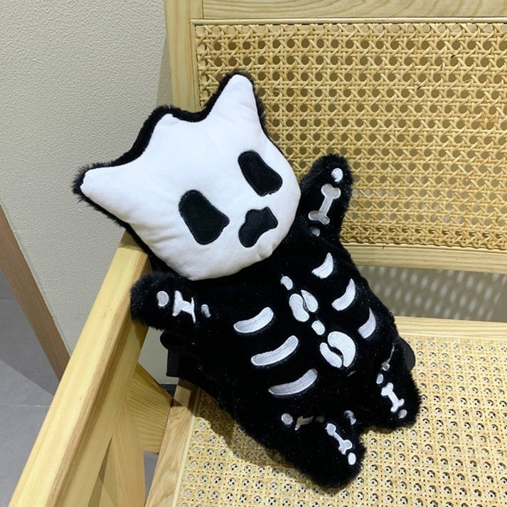BowLift | Whisper the Mini Skeleton Plush Backpack