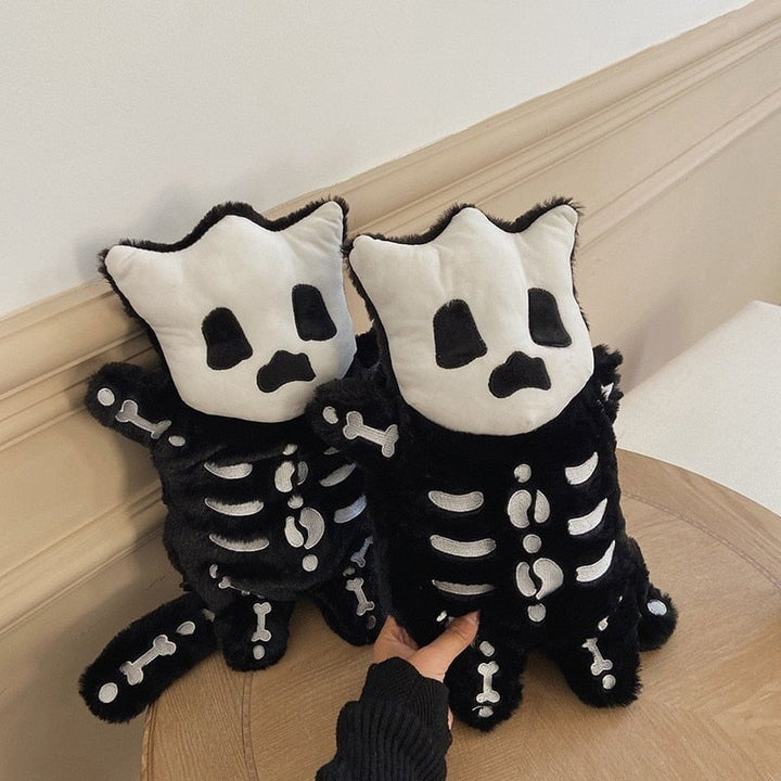 BowLift | Whisper the Mini Skeleton Plush Backpack