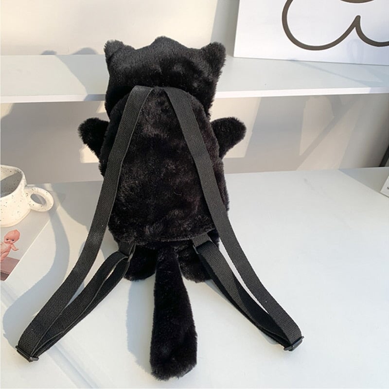 BowLift | Whisper the Mini Skeleton Plush Backpack