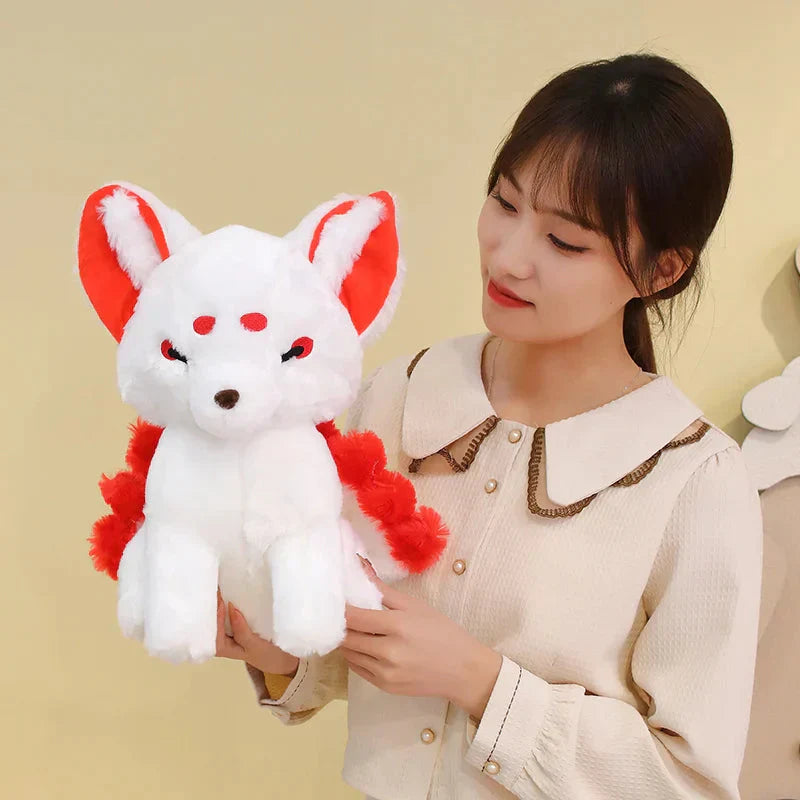 BowLift | White Nine-Tailed Fox Plushies