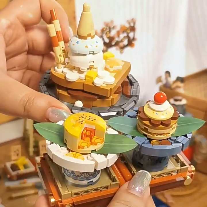 BowLift | Wonders of Asia Teatime Nano Building Set