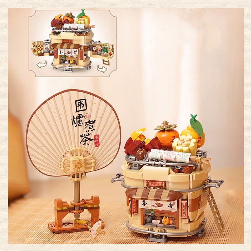 BowLift | Wonders of Asia Teatime Nano Building Set