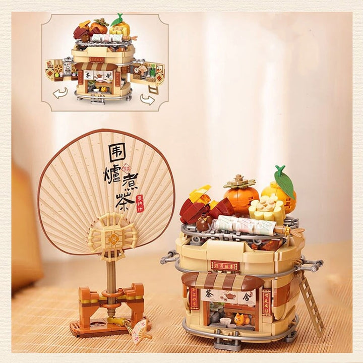 BowLift | Wonders of Asia Teatime Nano Building Set