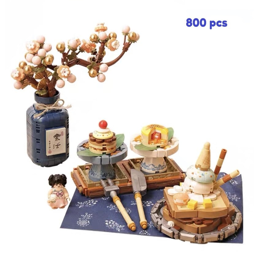 BowLift | Wonders of Asia Teatime Nano Building Set