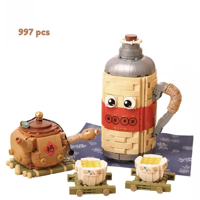 BowLift | Wonders of Asia Teatime Nano Building Set