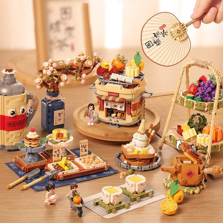 BowLift | Wonders of Asia Teatime Nano Building Set