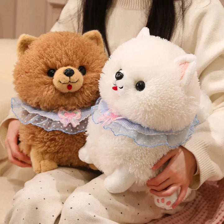 BowLift | Yumi and Koji the Pomeranian Dog Plushies