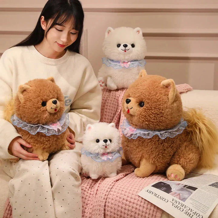 BowLift | Yumi and Koji the Pomeranian Dog Plushies