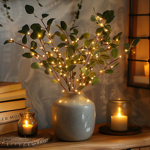 BowLift | LumiVista Magical Olive Branch String Light – 70cm Elegant LED Decoration