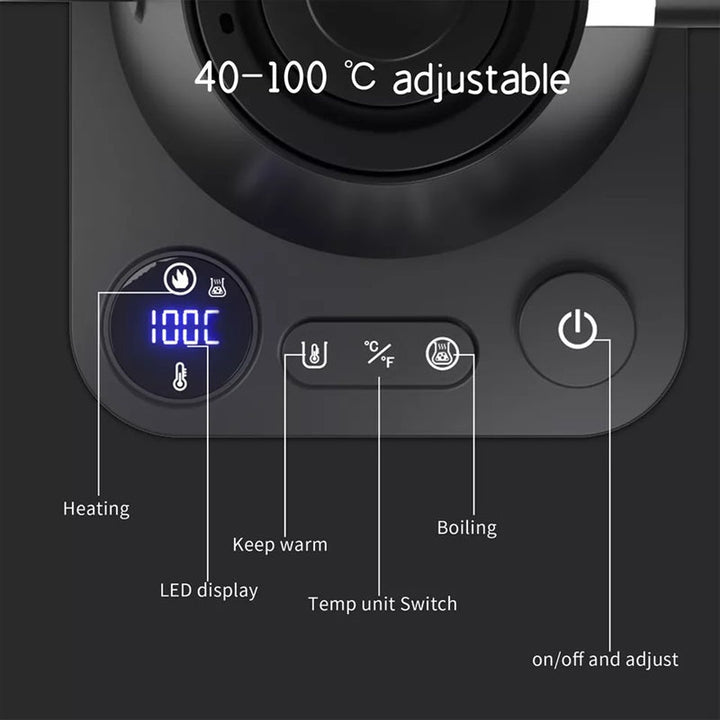 BowLift | Smart Electric Gooseneck Kettle With Temperature Control
