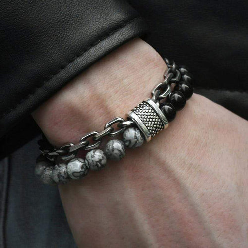 Darius Bracelet - Jaspis Bescherming voor Energie Bowlift