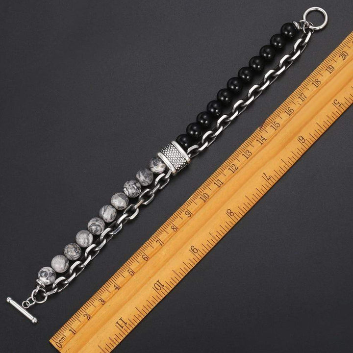 Darius Bracelet - Jaspis Bescherming voor Energie Bowlift