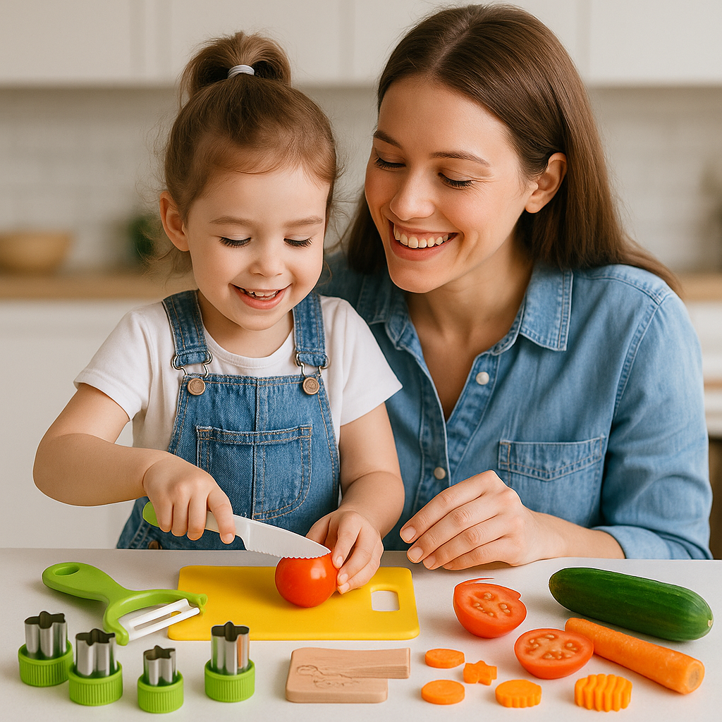 BowLift | Kids Cooking Utensil Kitchen Play Set