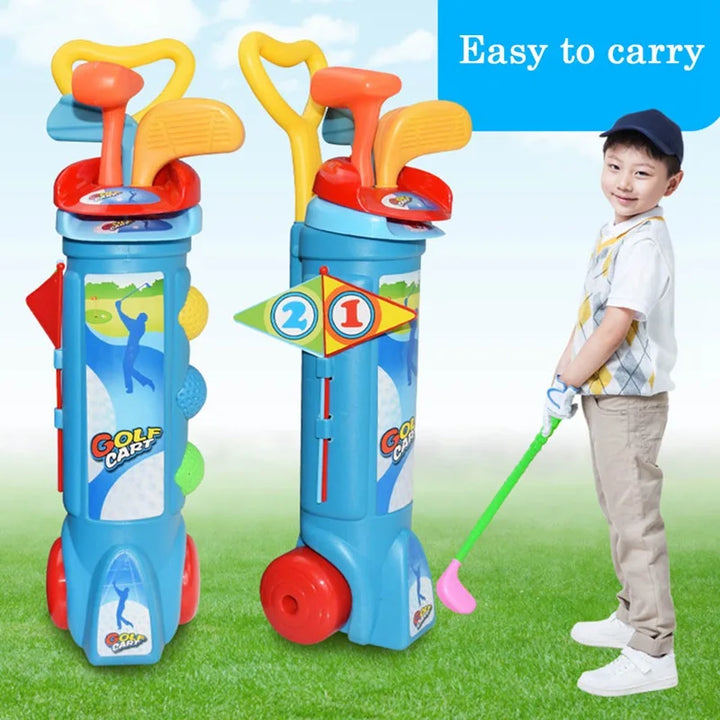 BowLift | KidSwing Golf Set for Children – Complete Practice Set for Indoor & Outdoor from 3 Years