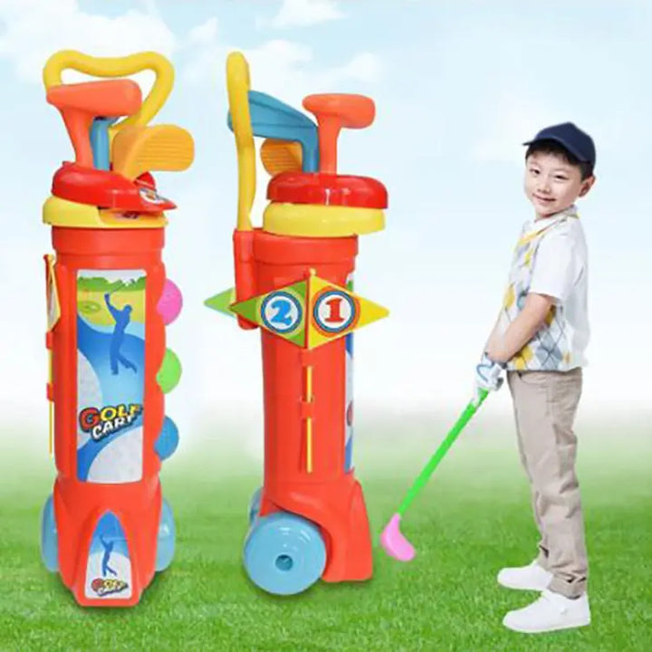 BowLift | KidSwing Golf Set for Children – Complete Practice Set for Indoor & Outdoor from 3 Years
