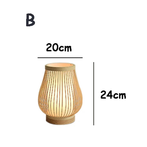 BowLift | KiraLamp – Japanese Style Table Lamp