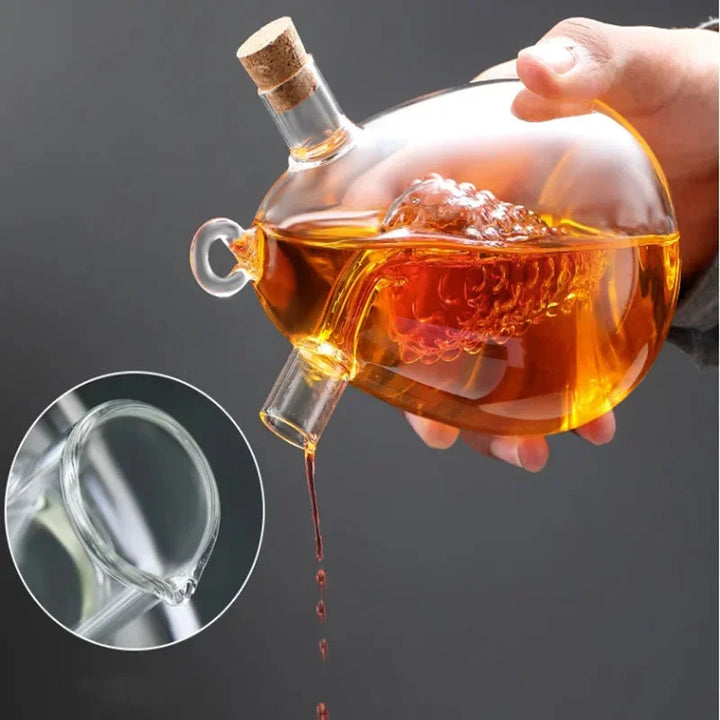 Kitchen Storage Sealed Bottles Double-layer 2-in-1 Glass Bottles | Bowlift