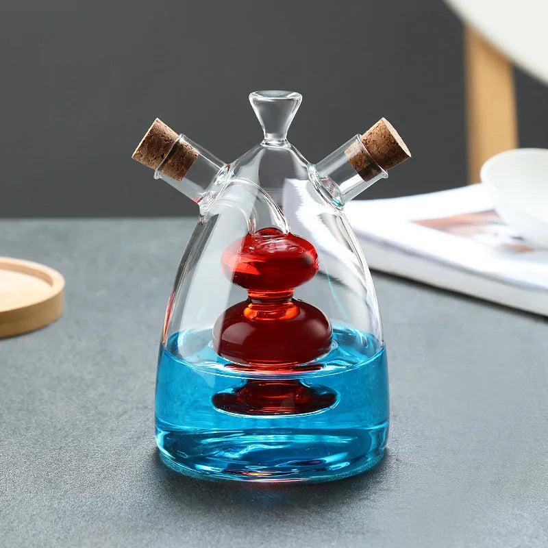 Kitchen Storage Sealed Bottles Double-layer 2-in-1 Glass Bottles | Bowlift