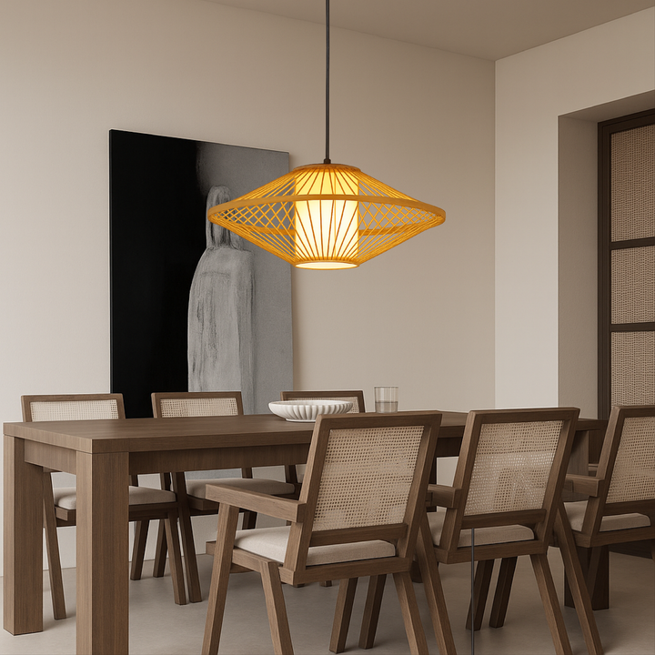 BowLift | Japanese Bamboo Hanging Lamp