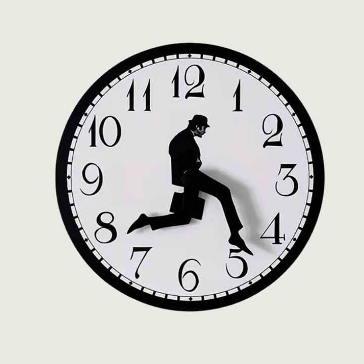 BowLift | Funny Wall Clock – Colorful Decorative Design