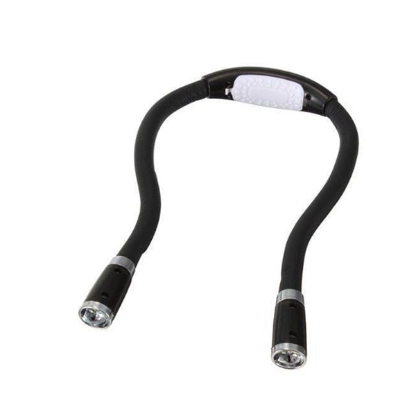 BowLift | Wearable Neck Lamp with LED for Knitting, Crocheting and Reading – Handsfree Light