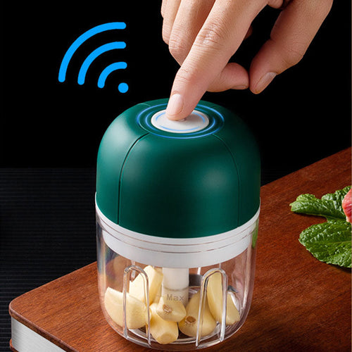 ChopEase Electric Garlic Press – USB Rechargeable – Compact & Powerful – 250ml | Bowlift