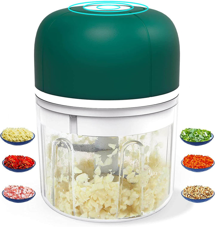 ChopEase Electric Garlic Press – USB Rechargeable – Compact & Powerful – 250ml | Bowlift