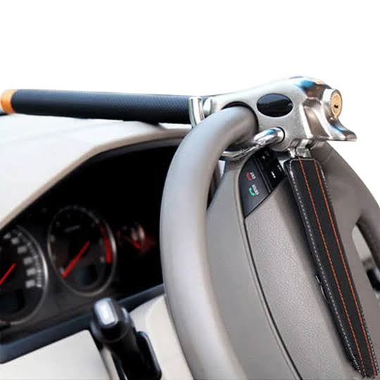 Adjustable Steering Wheel Lock with Triple Locking – Strong Theft Prevention | Bowlift