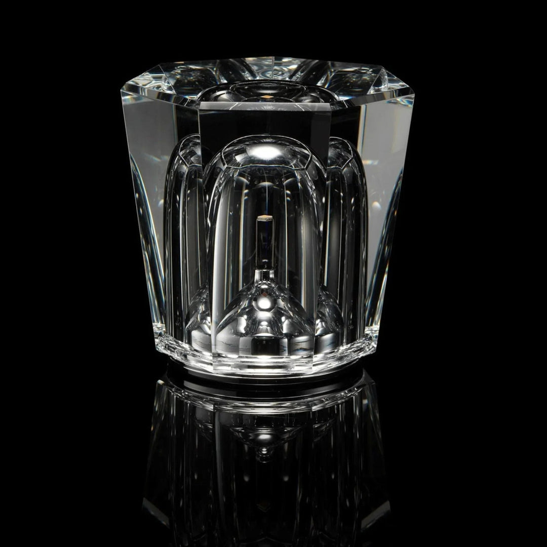 BowLift | Crystal Table Lamp VÉLORIA | Diamond Look & 360° Light Play | Wireless & USB Rechargeable | Up to 12 hrs. Light Duration