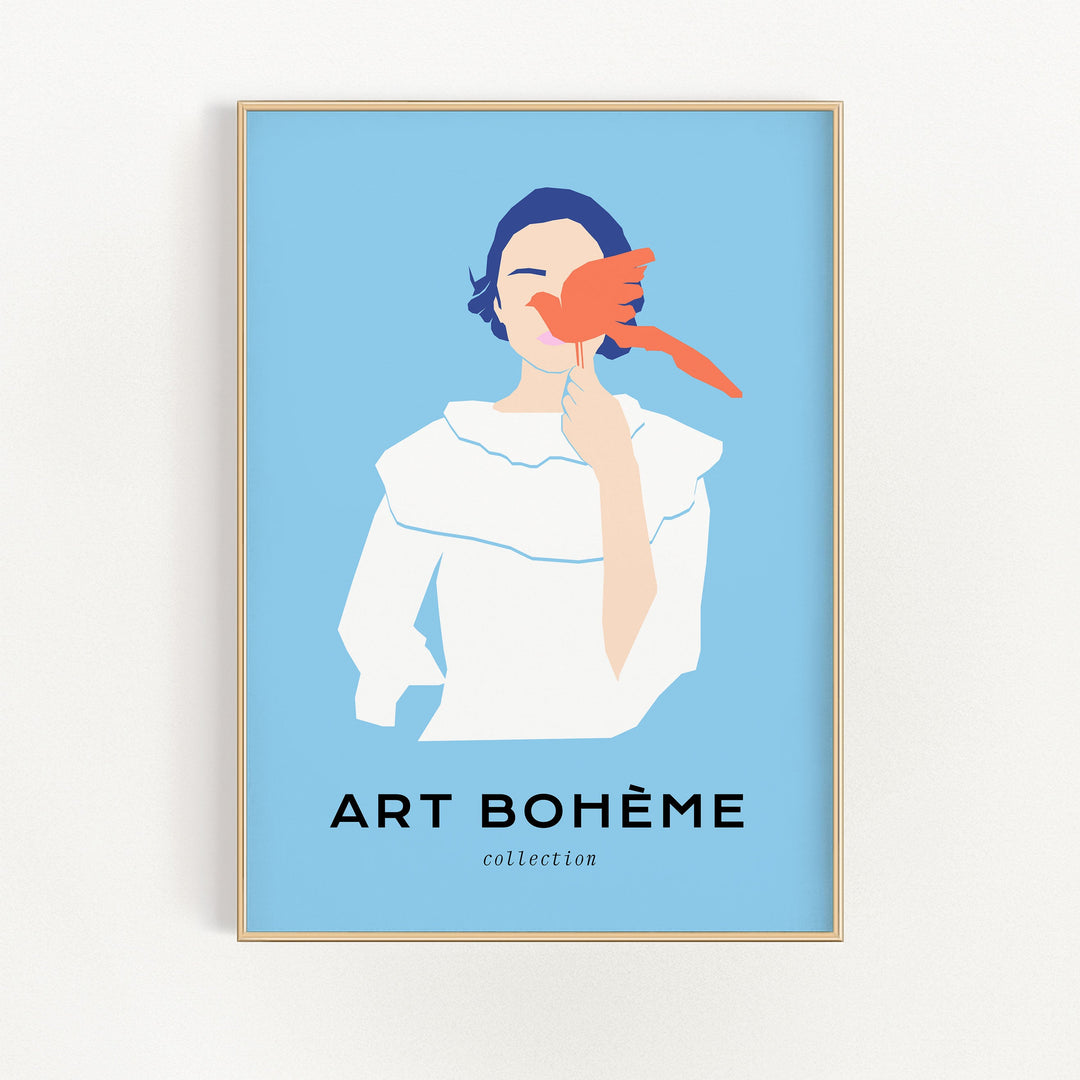 Lady with Bird | Bowlift