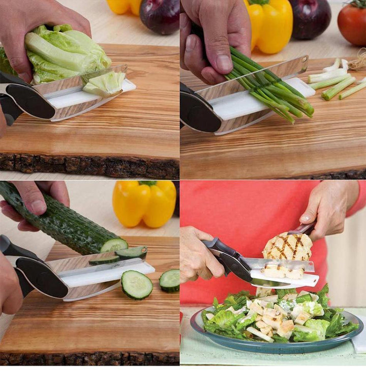 BowLift | 2-in-1 Kitchen Cutter - SliceSmart