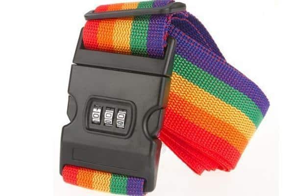 Colorful luggage belt with or without combination lock | Bowlift