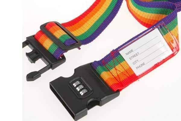 Colorful luggage belt with or without combination lock | Bowlift