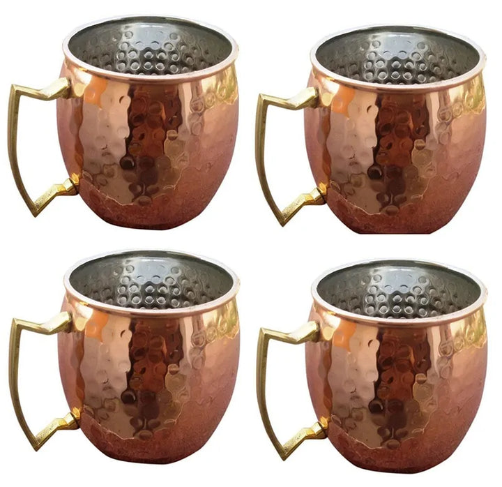 BowLift | Hammered Copper Cup Set - ChillCopper