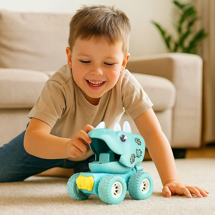 BowLift | PUSH & DRIVE DINO MONSTER TRUCKS
