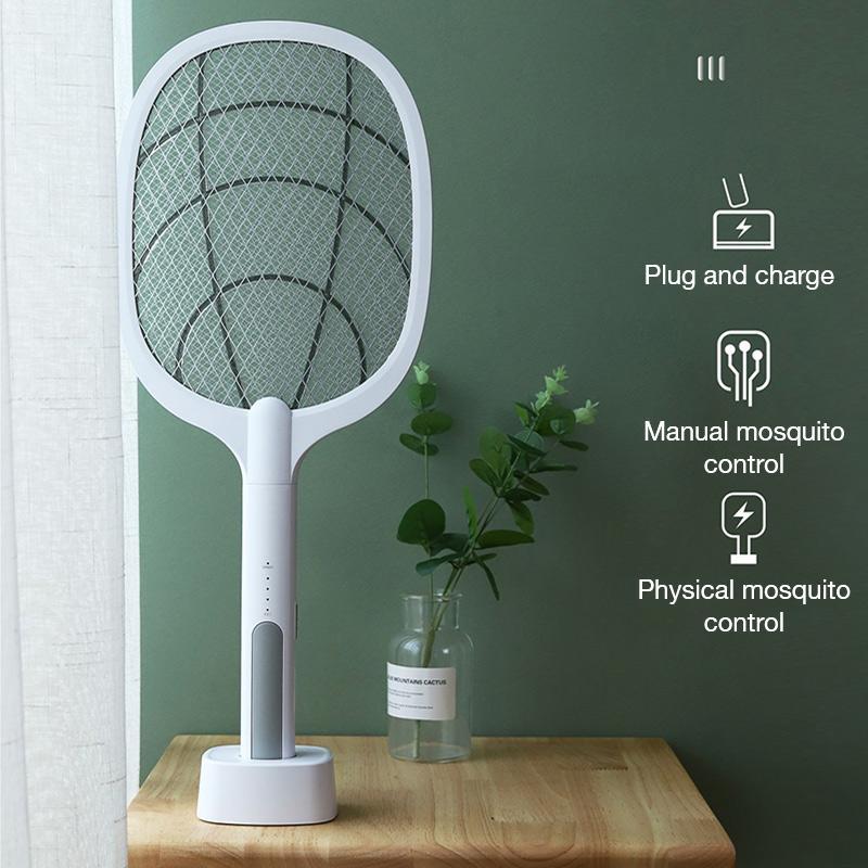 2-in-1 Electric Swatter & Night Mosquito Killing Lamp Bowlift
