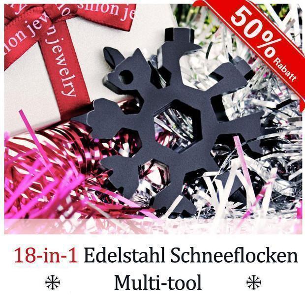 Pre-Christmas sale 18-in-1 stainless steel snowflake multi-tool | Bowlift