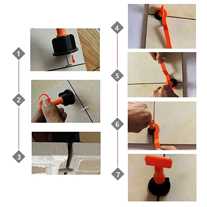 Reusable tile leveling system | Bowlift