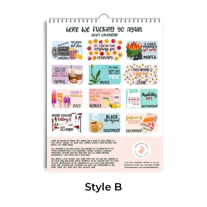 BowLift | New Version - Hot Air Balloon - NOW IT STARTS AGAIN 2025 CALENDAR