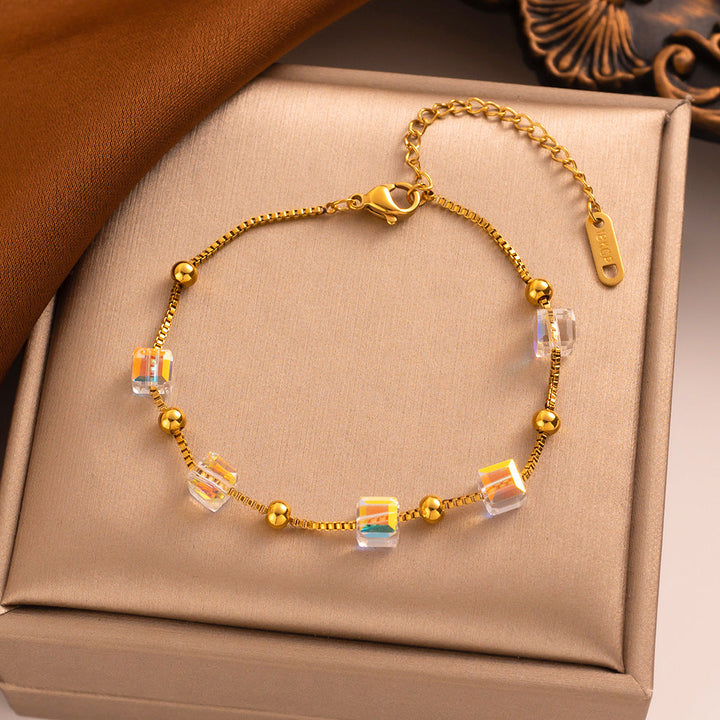 BowLift | Niche Design Crystal Bead Necklace
