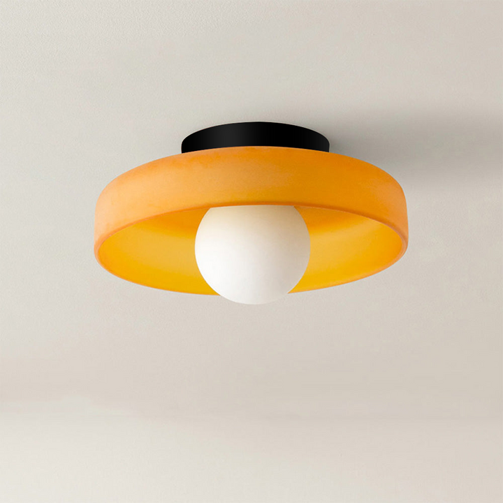 BowLift | LED Round Flush Mount Ceiling Light Fixture - Modern Energy-Efficient Lighting for Contemporary Home Décor & Low Ceilings