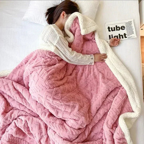 BowLift | SHEARCOZY – Ultra-Warm Lambswool Blanket for Winter Comfort