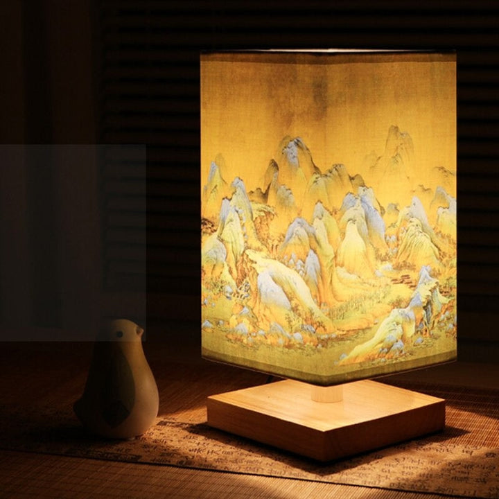 BowLift | LED Scandinavian Bedside Lamp with Japanese Design for Modern Bedroom Lighting