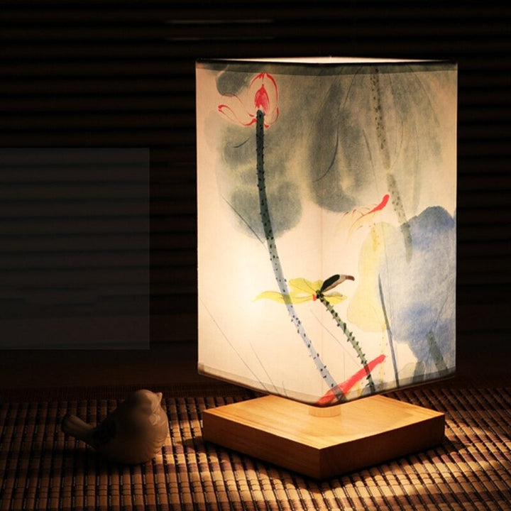 BowLift | LED Scandinavian Bedside Lamp with Japanese Design for Modern Bedroom Lighting